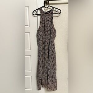 Midi halter dress by Madewell in beautiful brown color.